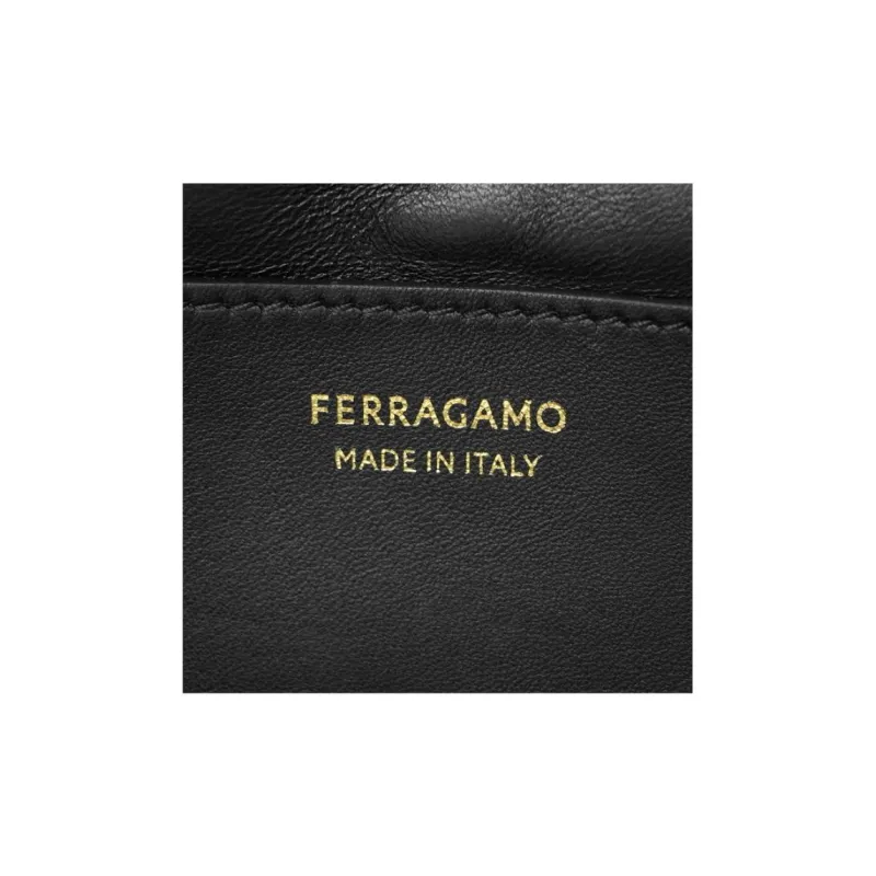 Ferragamo Travel Camera Crossbody Black-4
