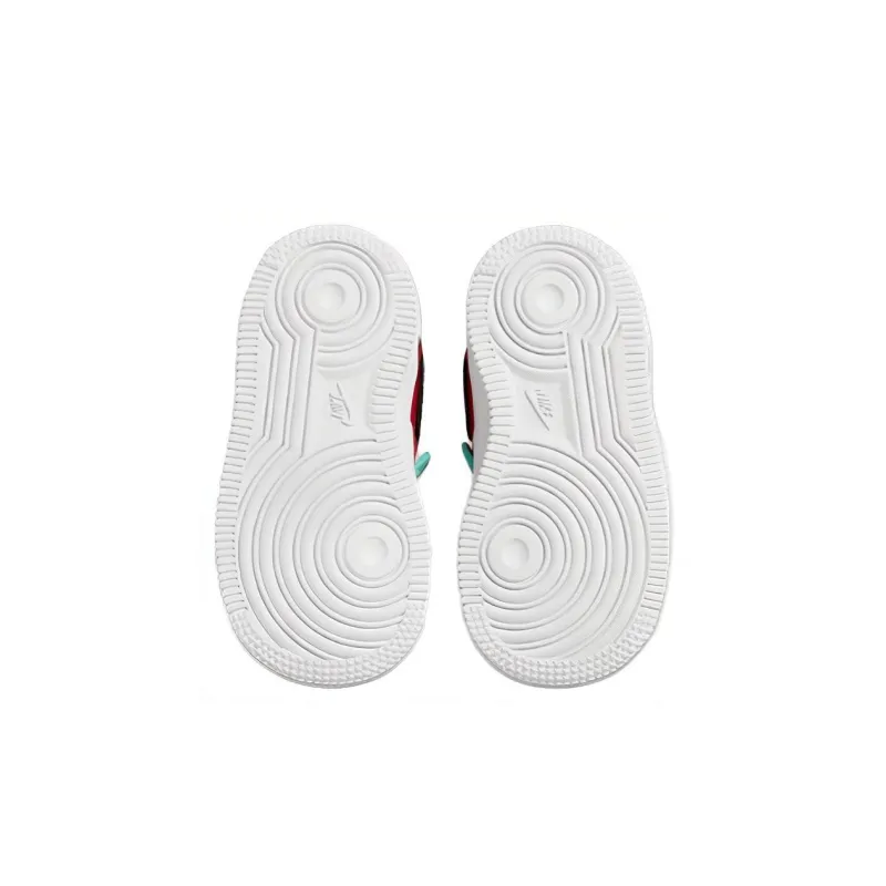 Nike Air Force 1 LV8 Low Top Toddler Shoes Red Baby-4