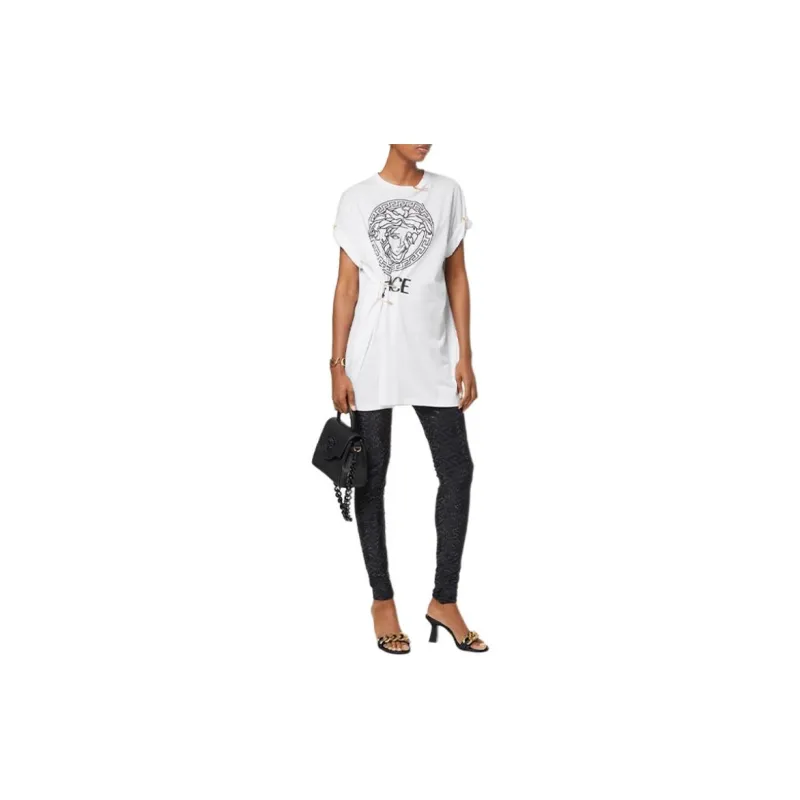 VERSACE VERSACE T Shirt Women's White-4