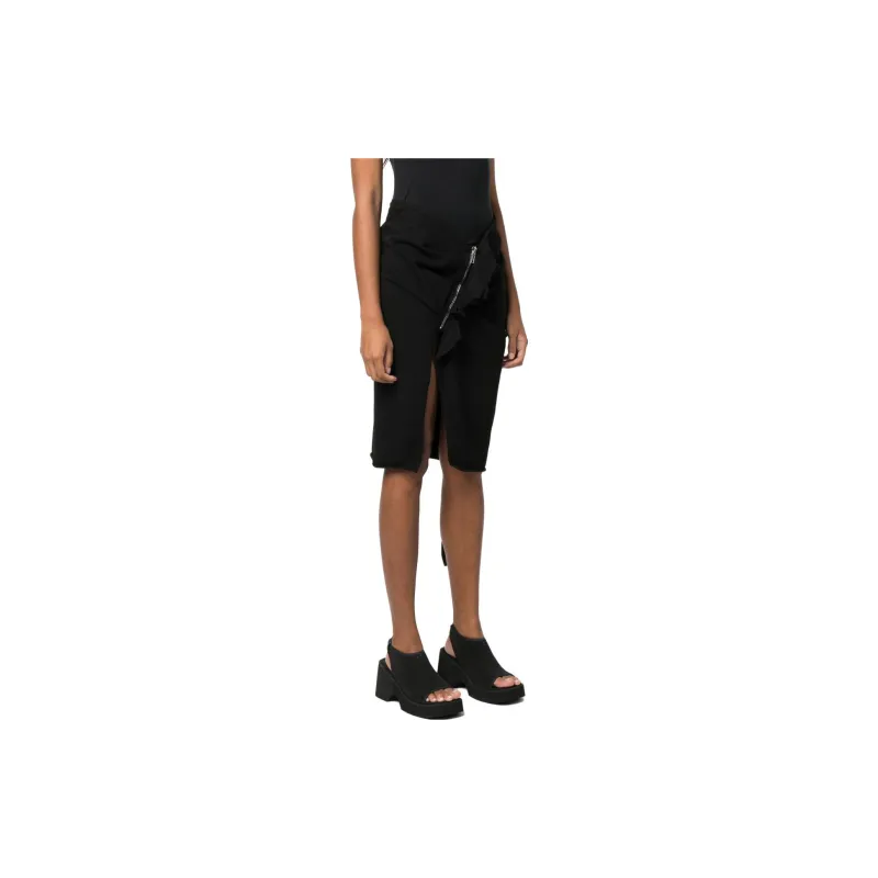 Rick Owens DRKSHDW Casual Short Skirts Women's Black-2