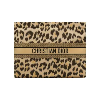 DIOR Technical Fabric Coin Purse Shoulder Bag Clutch Women's Beige