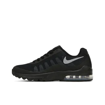 Nike Air Max Invigor Anti Slip Wear Resistant Low Top Kids' Running Shoes Black Teenagers