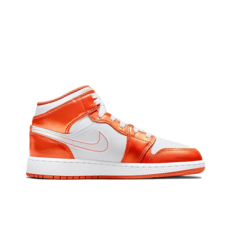 Jordan 1 Mid Metallic Orange GS-2