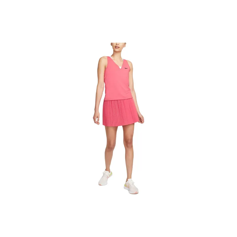 Nike Sleeveless Sports Shirts Women's Coral Pink-2