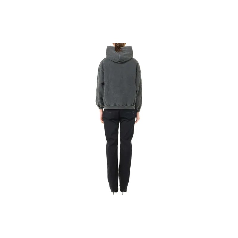 Balenciaga Sweatshirt Women's Dark Gray-3