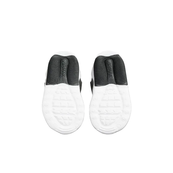 Nike Air Max Bolt Low Top Running Shoes Black White Infant And Toddler-5