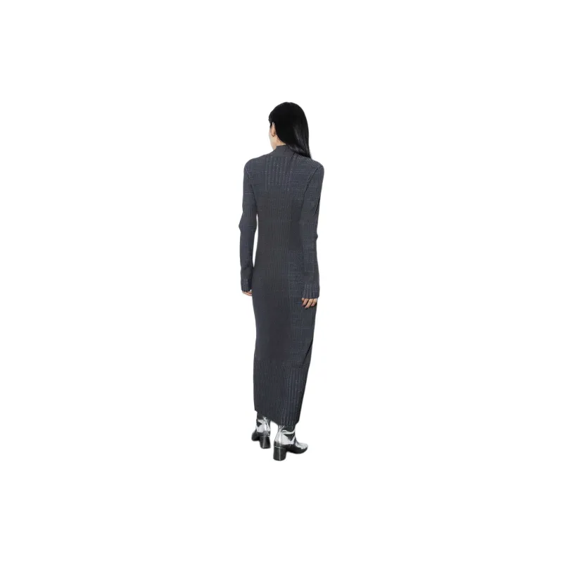 UNITED TOKYO Long Sleeved Dresses Women's Gray-2