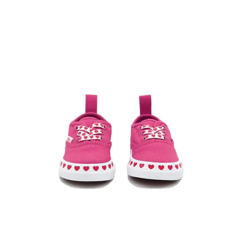 Vans Authentic Anti-Slip And Wear-Resistant Breathable Low-Top Toddler Shoes Rose Red Infant And Toddler-2