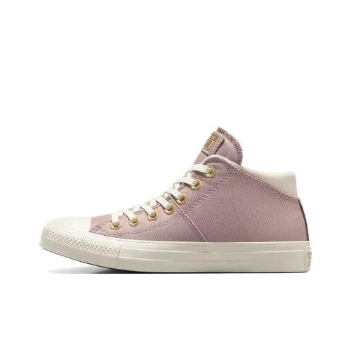 Converse Chuck Taylor All Star Canvas Shoes Women's Mid-Top Pink