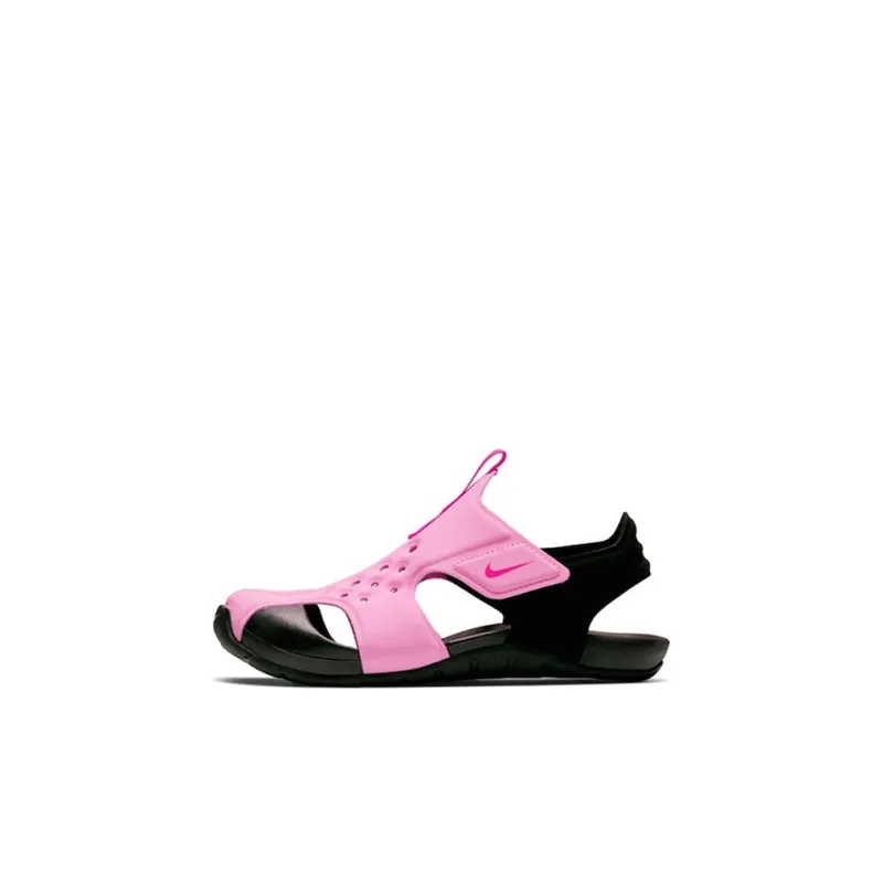 Nike Sunray Protect 2 Mid Top Toddler Shoes Black Pink Infant And Toddler-0