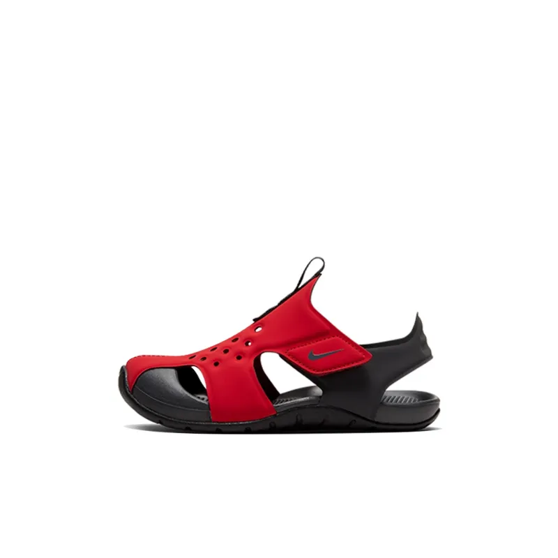 Nike Sunray Protect 2 Children's Sandals Red Black Children Aged 3-7 Years Old-0