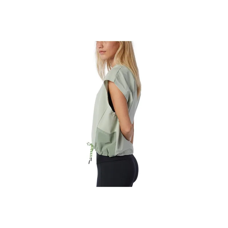 New Balance Crop Tops Women's Green-2