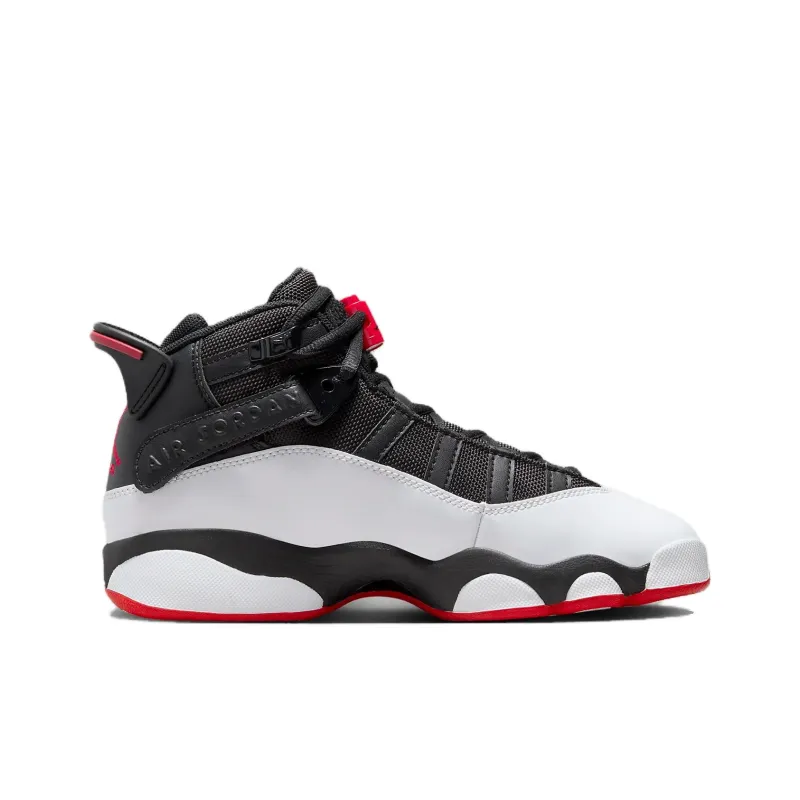 Air Jordan 6 Rings 'Black Varsity Red' GS-1