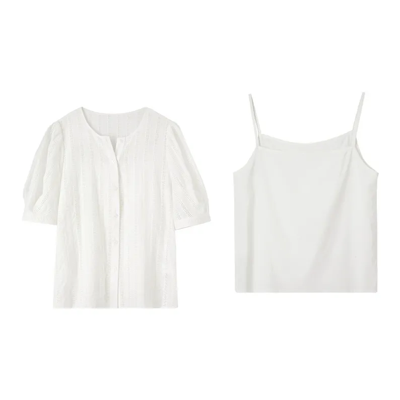 SENTUBILA Shirts Women's Antique White-6