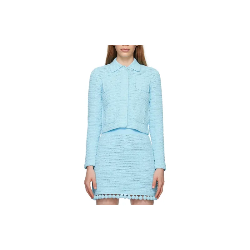 Burberry Crochet Jacket Blue-4