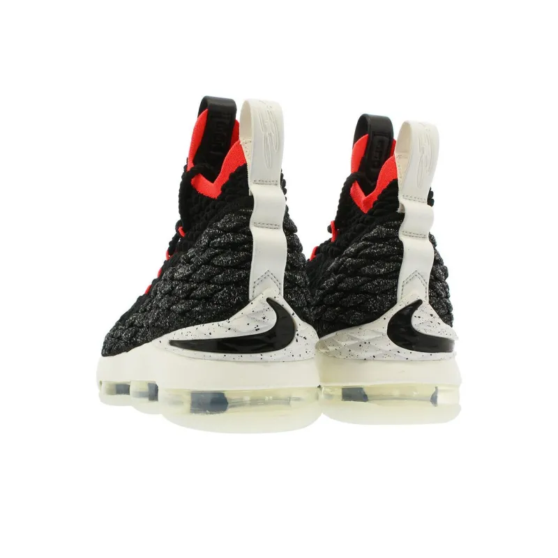 Nike LeBron 15 Black Bright Crimson GS-3