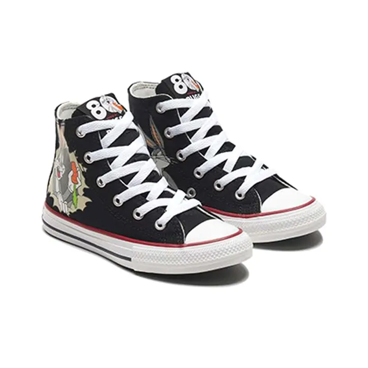 Converse Looney Tunes X Chuck Taylor All Star High PS '80th Anniversary - Bugs Bunny's Mischief'-2