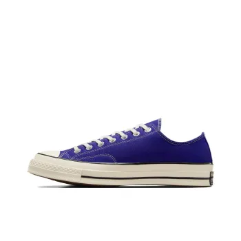 Converse Chuck 70 Anti Slip Wear Resistant Low Top Canvas Shoes Unisex Blue Purple