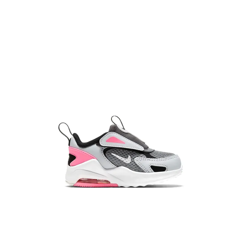 Nike Air Max Bolt Lightweight Cushioning And Breathable Design Low Top Toddler Shoes Black Gray Pink Infant And Toddler-1