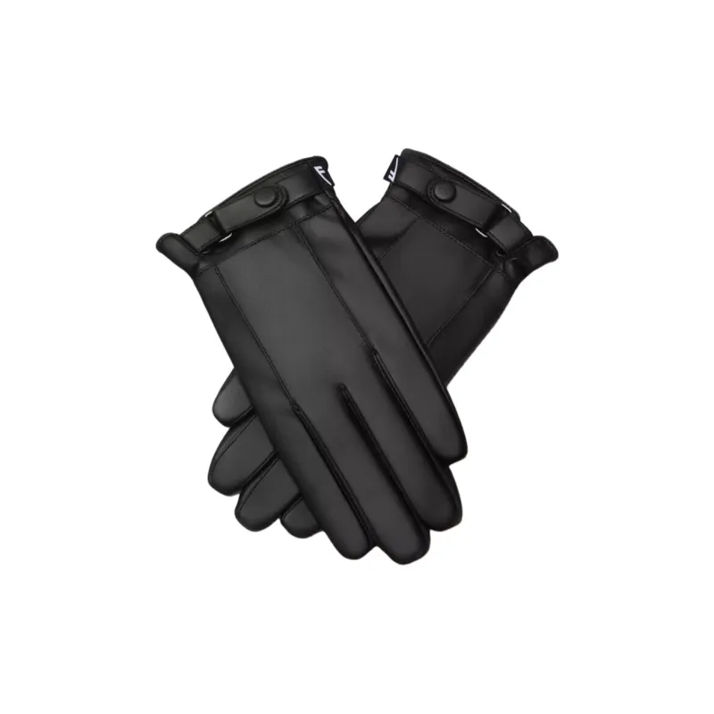 Warrior PU Leather Knit Gloves Unisex-2
