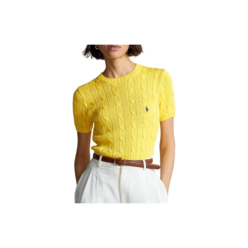 Polo Ralph Lauren Cable knit Short sleeve Top-2
