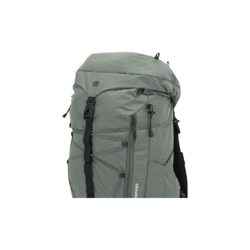 KOLON SPORT Waterproof Coated Fabric Outdoor Mountaineering Bag Backpack Unisex Khaki-3