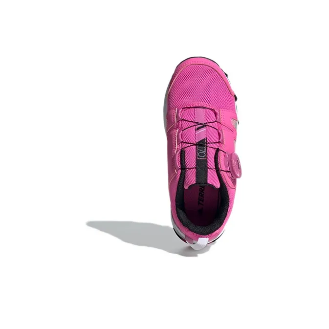 Adidas Terrex Boat Hiking K Slip Resistant And Breathable Low Top Outdoor Shoes Pink White Kids'-4