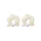 1 Pair Beige (Minimalist Large Single Bead) 000190