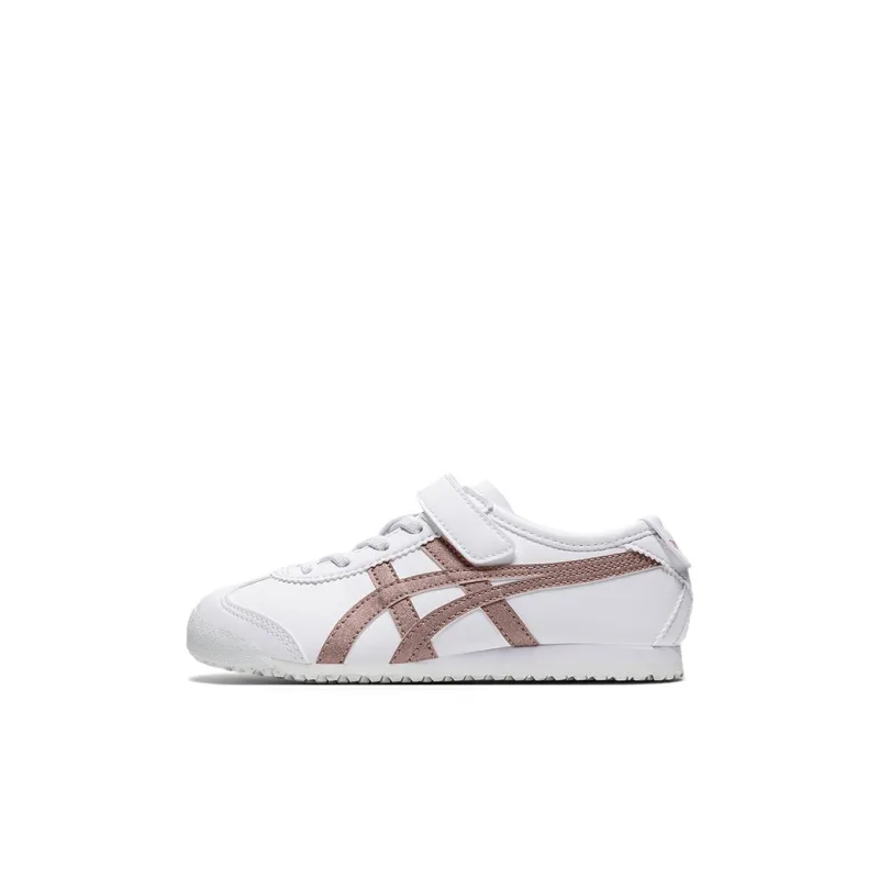 Onitsuka Tiger CANDY GLITTER Candy Glitter Low Top Kids' Running Shoes White Rose Gold Children Aged 3 7 Years Old-0