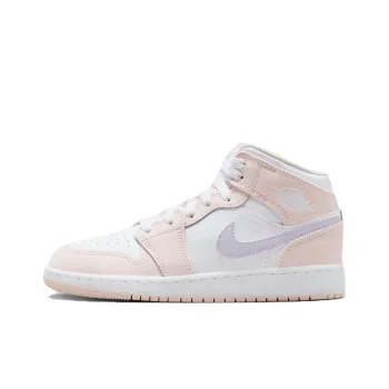 Jordan Kids Air Jordan 1 Mid 'Pink Wash' Sneakers