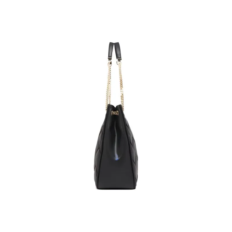 MICHAEL KORS Regina Leather Shoulder Bag Crossbody Bag Handbag Large Size Women's Black-1