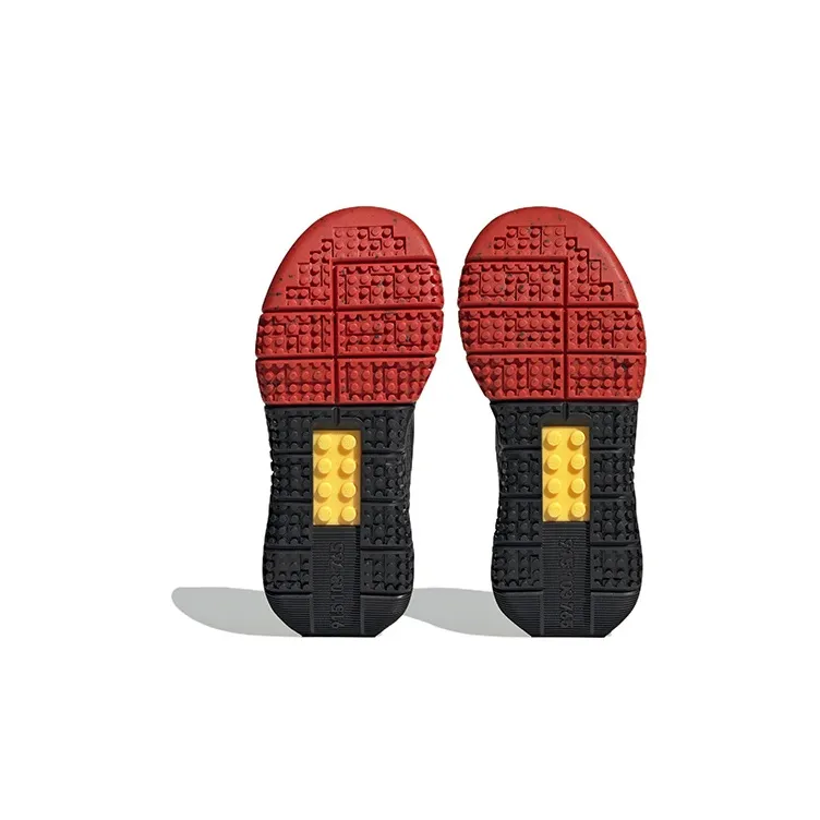 LEGO x Adidas Lego Sport Dna Anti Slip Wear Resistant Low Top Kids Lifestyle Shoes Black Yellow Kids'-6