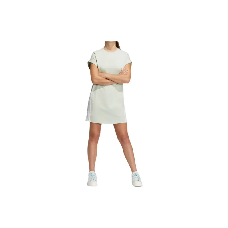 Adidas Originals Short Sleeved Dresses Women's Light Green-5