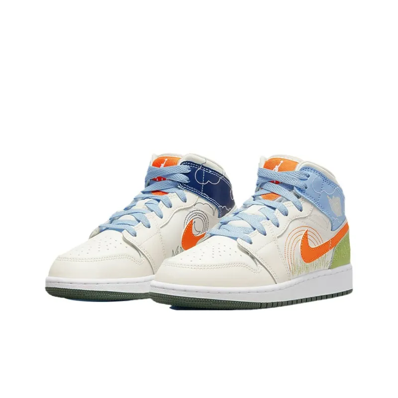Jordan 1 Mid SE Stitch GS-0