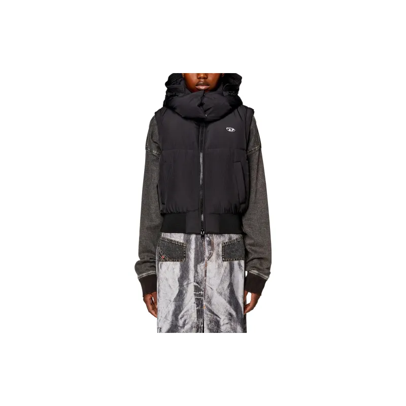 DIESEL Vests Women's Black-2