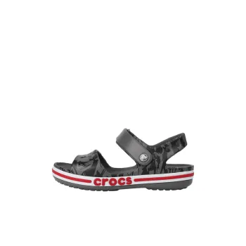 Crocs Children's Sandals Gray Red Kids'