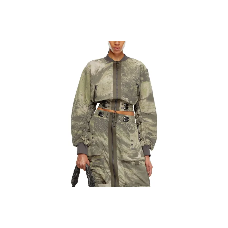 DIESEL G Noak N1 Planet print Bomber Jacket-2