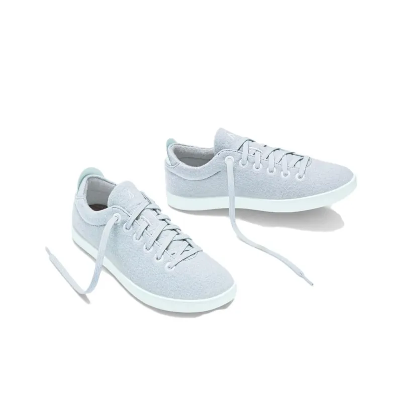 Allbirds Wool Piper Lightweight Low-Top Skateboard Shoes Men's Frost Blue-2