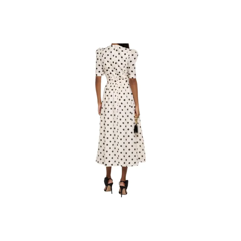 Zimmermann Short Sleeved Dress Women's White-3