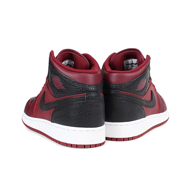 Jordan 1 Mid Team Red Black White GS-2