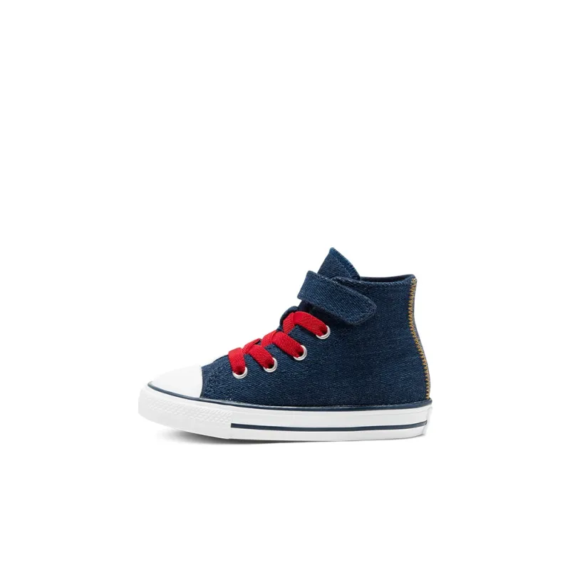Converse All Star Series Chuck Taylor Durable Warm Toddler Shoes Obsidian Blue Infant And Toddler-0