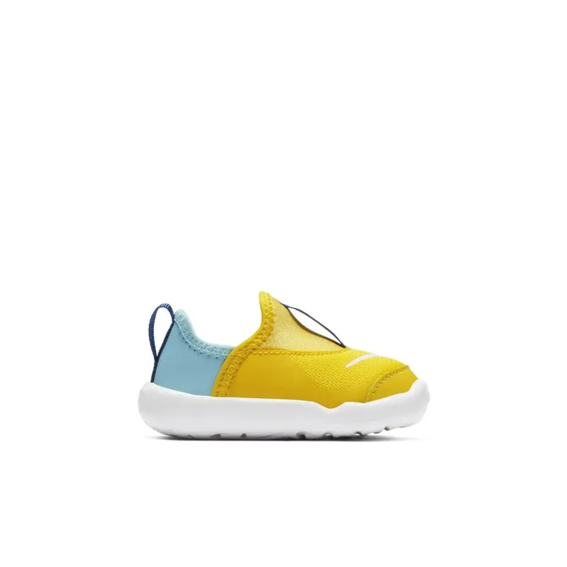 Nike Lil' Swoosh Low Top Running Shoes Yellow Blue Infant And Toddler-1