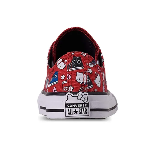 Converse Chuck Taylor All Star  Hello Kitty X  Ox GS 'Red'-4