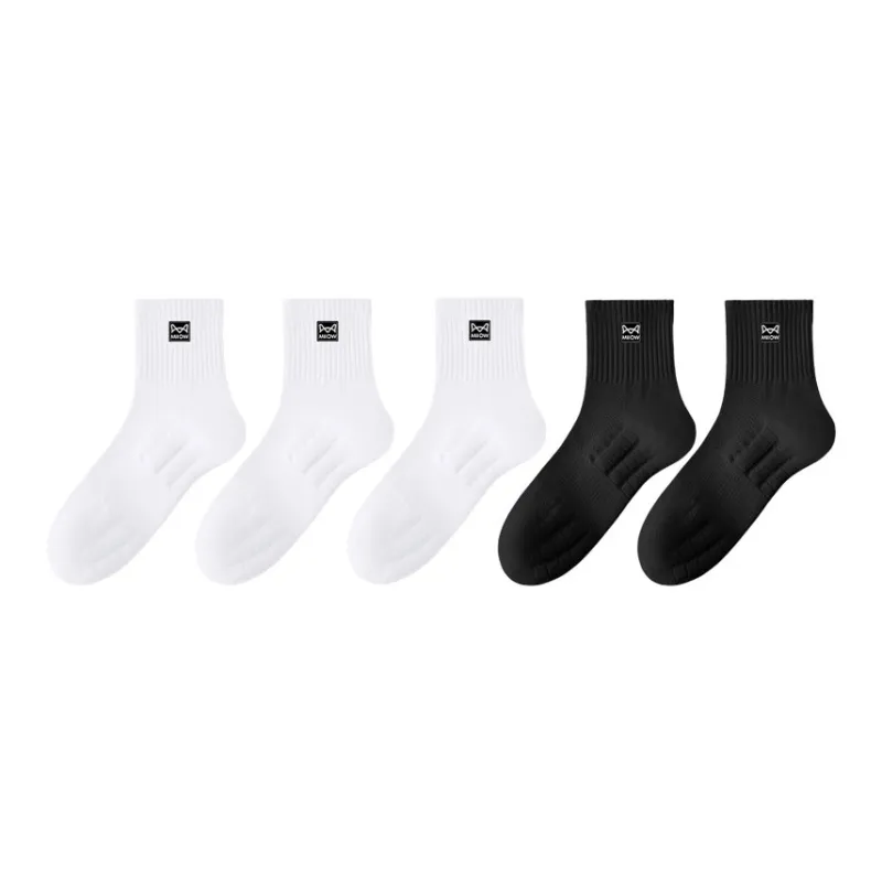 MIIOW Mid Calf Socks Men's Combo Set-3