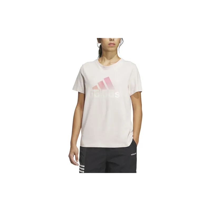 Adidas T Shirt Women's Dusty Pink-3