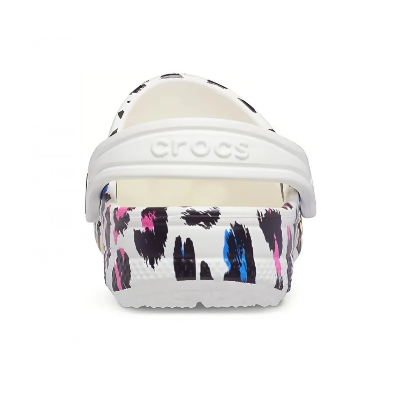 Crocs Classic Clog Bae Clog Sandal Leopard Print Kids'-4