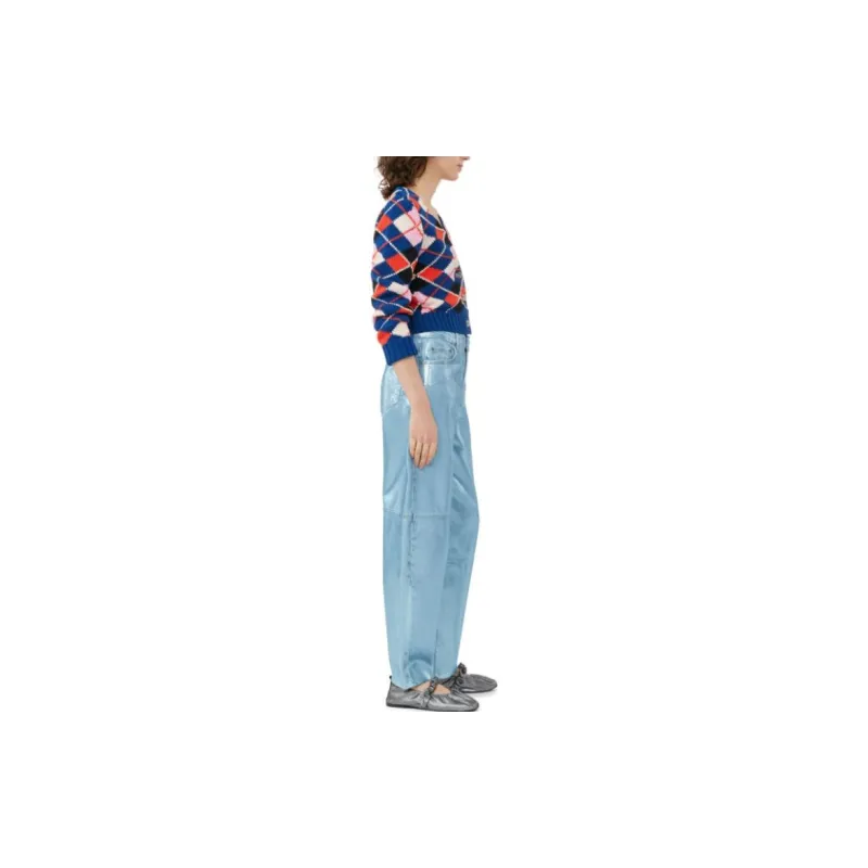 GANNI Knitwear Women's Sodalite Blue-3