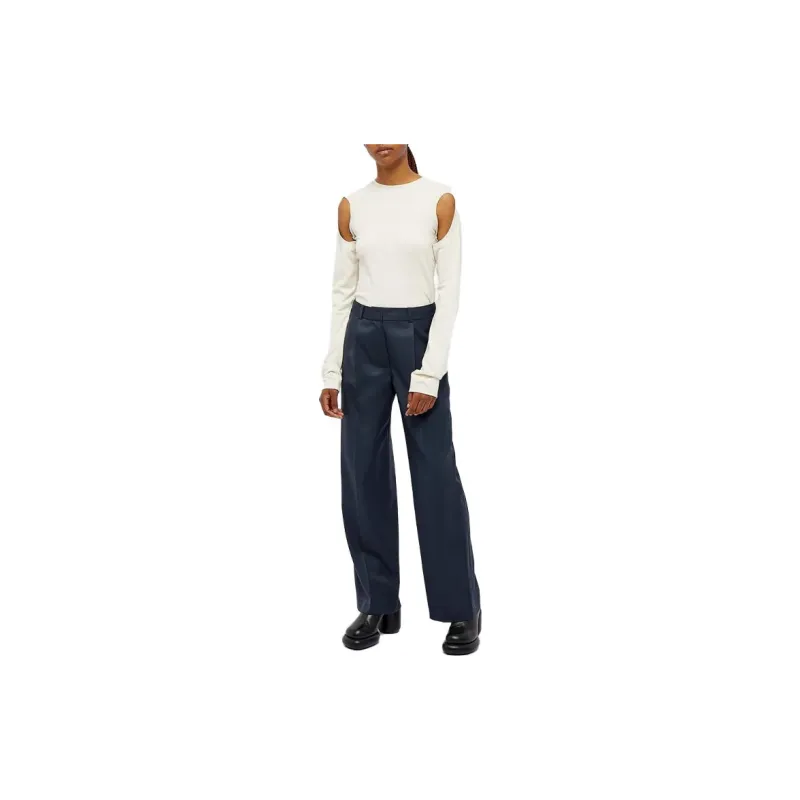 MLB Wool blend Straight leg Trousers-2