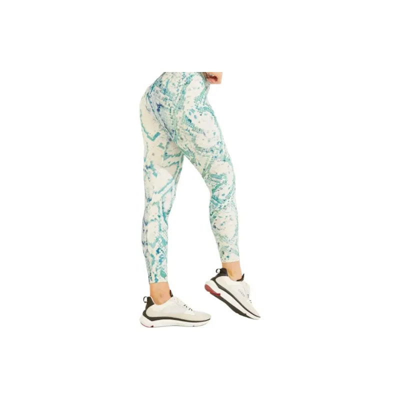 GUESS Leggings Women's Green-3