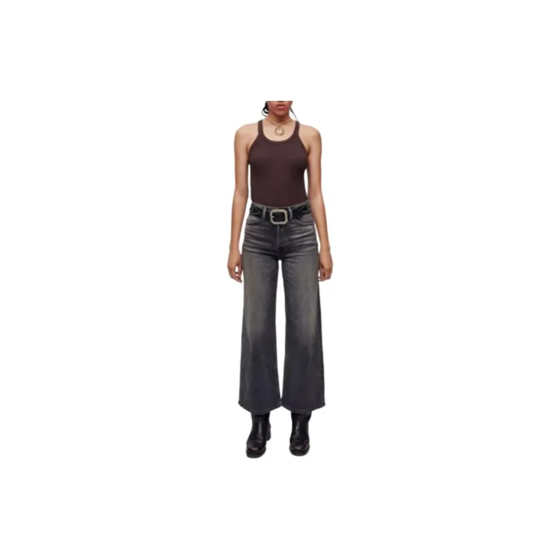 REDONE T-Shirt Women's Dark Brown-2
